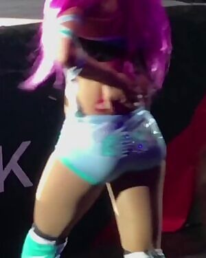 Damn, Sasha needs to have her sexy little ass fucked hard and deep by many cocks