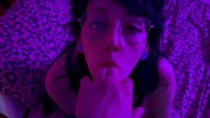 Throat Fingering Catgirl Finger in Mouth