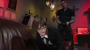 Hot trap likes to get spanked caw caw