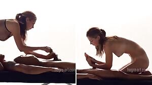 NSFW_GIF - Amazing massage handjob