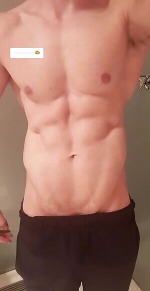 Having to hide your hard on at work because your FB is sending you vids like this and you won’t see him until tonight....