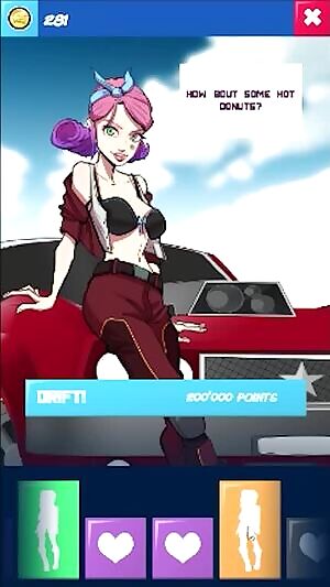 Nitro Girlz: Drift - Drifting Donuts and Undressing Betty