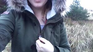 Exposing my tits to the cold air ❄