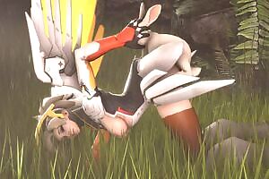 Mercy fucked by a Bunny