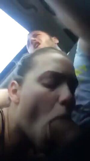 Mia Malkova gives her ex husband road head until he busts a load in her mouth driving down the freeway