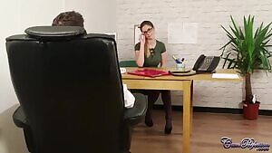 Her quarterly reviews always ended the same way