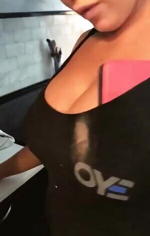 Dana Brooke loves her tits