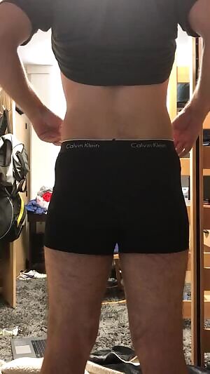 Sorry for the messy dorm room, hope I'm good enough for you!