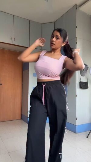 dancing indian babe