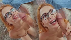 Cumming On Glasses Alberto Blanco Cumshot