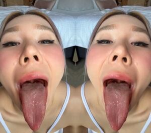 Ahegao Girls Asian Face Fuck Long Tongue