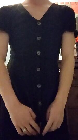 There's a surprise under this dress ;)