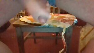 Fat Cut Cock Cumming GIF