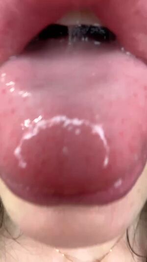 POV Kiss Long Tongue