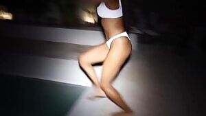 Crazy Teen Pussy Fucks Friends Brother At College Pool Party!! 😝😍💦