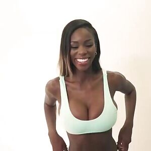 Perfect breasts, perfect smile, perfect ass...what more can a man ask for?