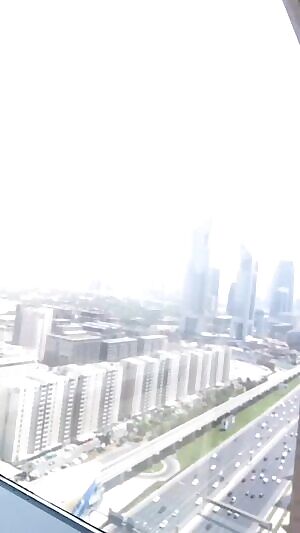 Carla Brasil enjoying the view