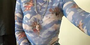 Do you think the pizza boy noticed that my shirt was see through?