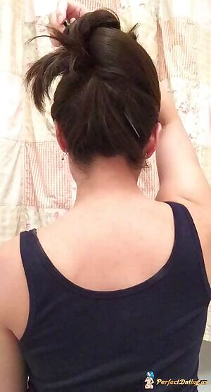 I was asked to repost this gif of me letting down my hair:)