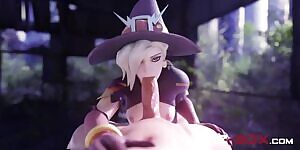 Witch Mercy Blowjob,
