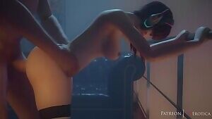 D.Va Fucked from Behind