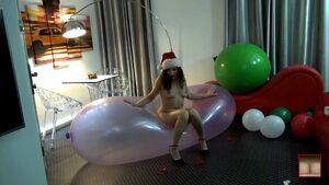 Looner Balloons Brunette Christmas Clips4Sale