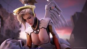 Soldier fucking Mercy gif