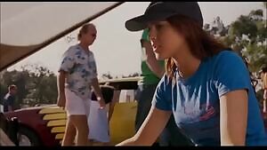 18 year old Lindsay Lohan taking a full load on her perfect nubile breasts in Herbie: Fully Loaded