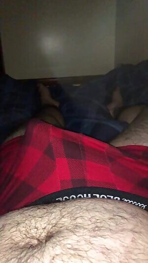 Late night fun in a dark room