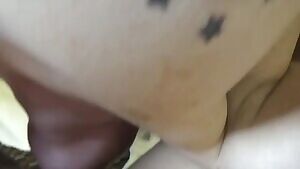 Amateur College White Girl Finishing a Throatpie