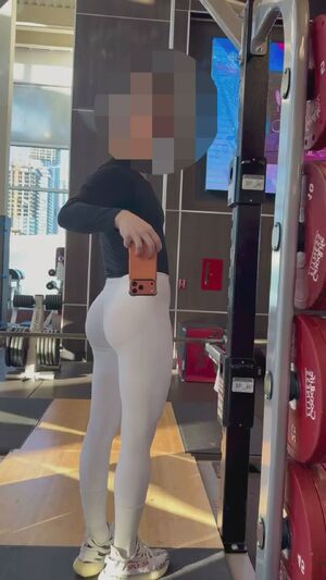 Tight leggings Ass Bubble Butt Femboy