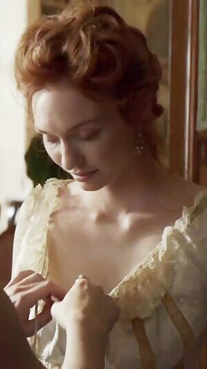 Eleanor Tomlinson topless scene in Colette Cropped for mobile and Brightened by: u/hugely_unpopular