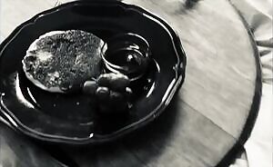 Pancake breakfast in bed