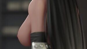 Tifa Lockhart tit fucked