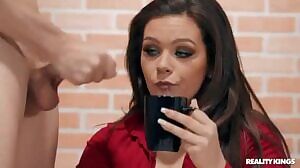 Tiffany Watson And Kimber Woods - Busy Work Bukkake