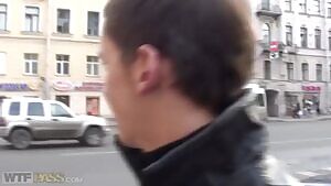 Hot College Blonde Picked up & Ass Fucked