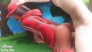 Ruby fucked from behind