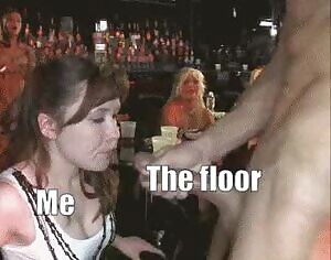 When thr floor gives you 5 cent