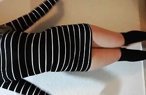 So my boss said that was ok if I use mini dresses at the office, as long as I don't go jumping around the office 😜 This was my outfit yesterday 😜😜😜