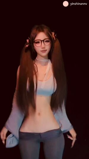 Tiny Waisted Hotties Asian Belly Button