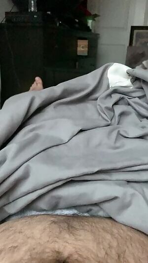 My first post... had to show my cock to Vixen 👠 before our kid got up. 🍆