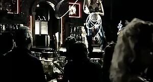 Jessica Alba displaying her moves for her fans