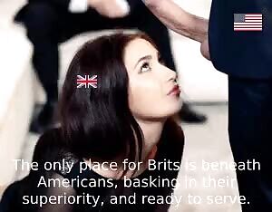 The only place for Brits in this American-dominated society