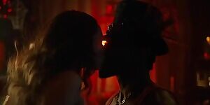 Emily Browning getting blacked