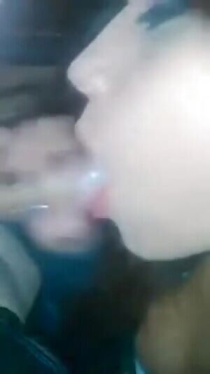 Wife sucking off her friend