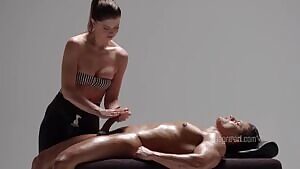 Jolanta Leonaviciute Makes Him Cum