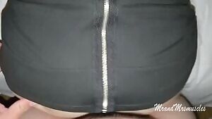 Fucking My Secretary Over The Desk Then She Finishes Me Off