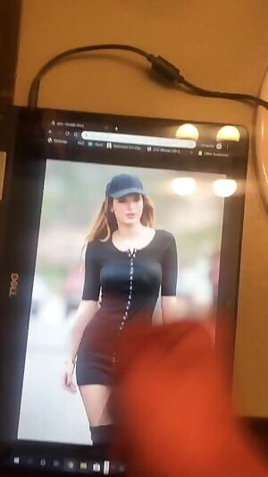 my bud wants u all 2 see his huge cum tribute 4 bella thorne after another long session ;) - If u want 2 b fed pics and vids and can show off add hertsgirls on k1k!!! Second screen required