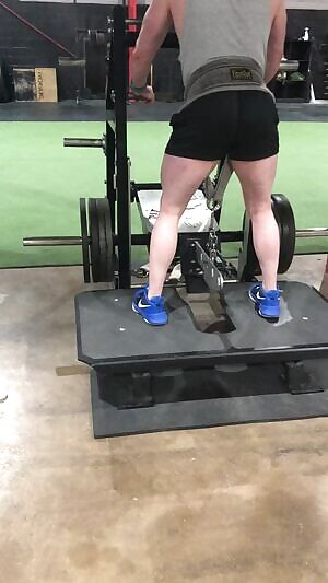 360lb Pit Shark Squats
