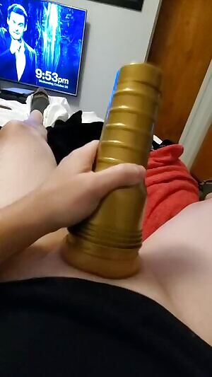 y fleshlight making me cum! It almost hit my phone haha